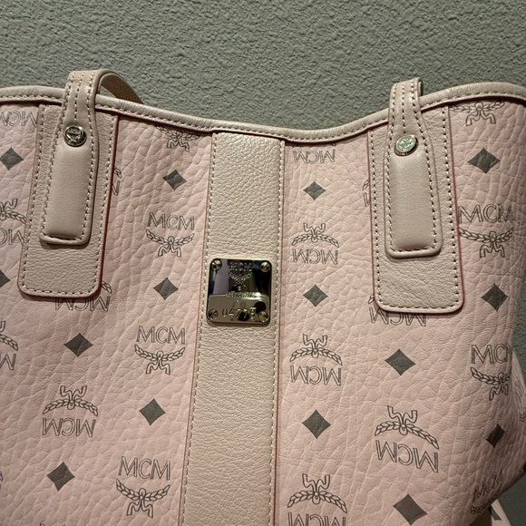 MCM powder pink tote. - Picture 14 of 17